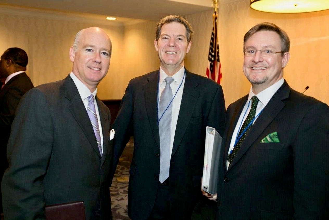 Chairman Robert Aderholt, Ambassador Sam Brownback and Mark J. Finlay