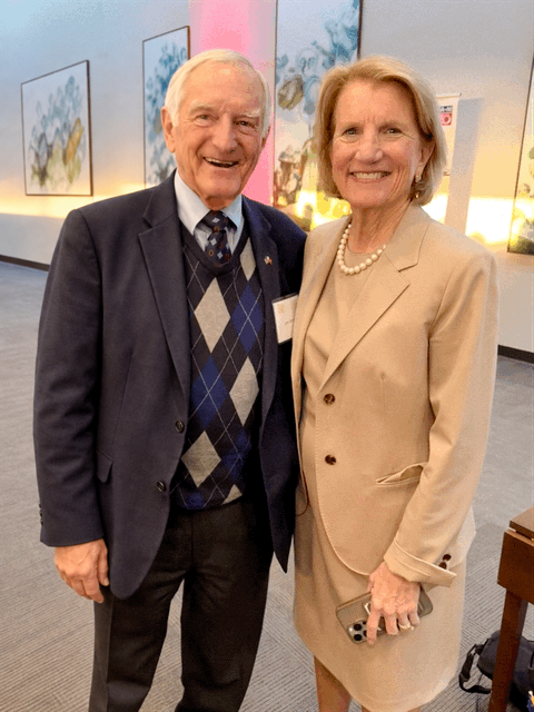 John Bishop with Senator Shelley Moore Capito